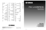 Yamaha RX-495RDS User manual