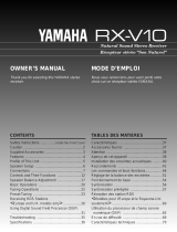 Yamaha RX-V10 User manual
