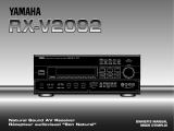 Yamaha RXV2092 User manual