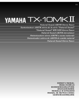 Yamaha TX-10MKII Owner's manual