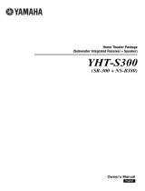Yamaha YHT-S300 Owner's manual