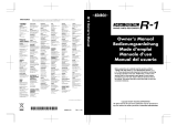 Edirol R-1 User manual