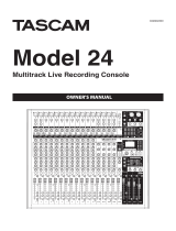 Tascam Model 24 User manual