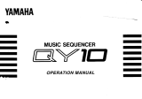 Yamaha QY10 Owner's manual