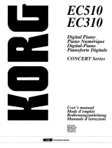 Korg EC-310 User manual
