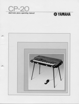 Yamaha CP-20 Owner's manual