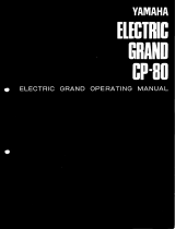 Yamaha CP-80 Owner's manual