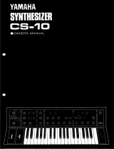 Yamaha CS-10 User manual
