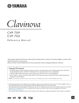 Yamaha Clavinova CVP-705 Owner's manual