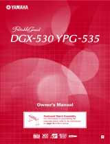 Yamaha DGX-530 Owner's manual