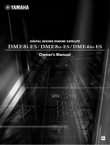 Yamaha DME8o-ES Owner's manual