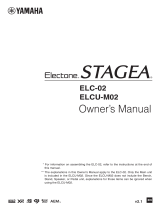 Yamaha ELCU-M02 Owner's manual