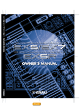 Yamaha EX5 User manual