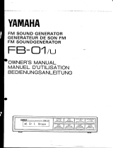 Yamaha FB-01 Owner's manual