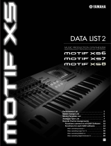Yamaha Motif XS Datasheet