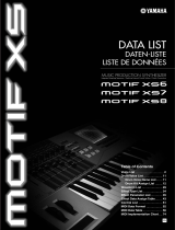 Yamaha XS7 Datasheet