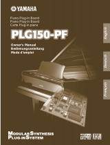 Yamaha PLG150-PF Owner's manual