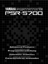 Yamaha psr-5700 Owner's manual