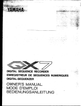 Yamaha TX-7 Owner's manual