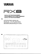 Yamaha RX8 Owner's manual