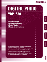 Yamaha YDP-S30 Owner's manual