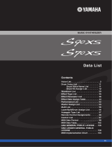 Yamaha S90XS Datasheet