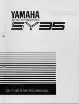 Yamaha SY-35 Owner's manual