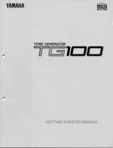 Yamaha TG-33 Owner's manual