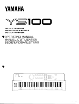 Yamaha YS100 Owner's manual