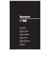 Numark  NTX1000  User manual