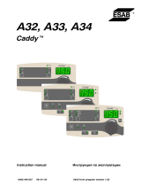 ESAB A32 User manual