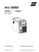 ESAB Arc 5000i User manual