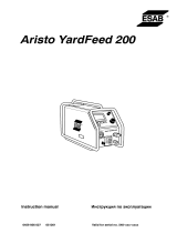 ESAB Aristo® YardFeed 200 User manual