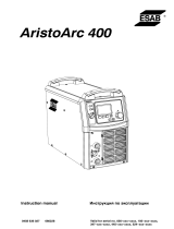 ESAB AristoArc 400 User manual