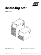 ESAB Aristo®Mig 500 User manual