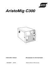 ESAB Aristo®Mig C300 User manual
