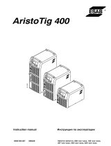 ESAB Aristo®Tig 400 User manual