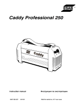ESAB Caddy Professional 250 User manual