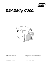 ESAB Mig C300i User manual