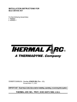 Thermal Arc Installation Installation guide