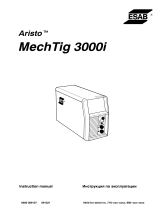 ESAB MechTig 3000i Aristo MechTig 3000i User manual