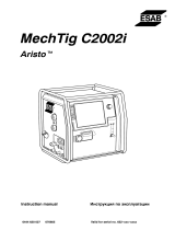 ESAB MechTig C2002i Aristo® MechTig C2002i User manual