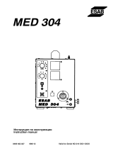 ESAB MED 304 User manual