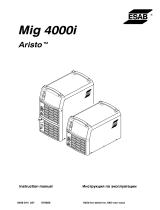 ESAB Mig 4000i User manual