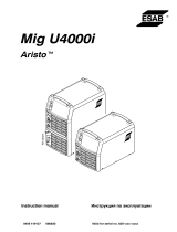 ESAB Mig U4000i User manual