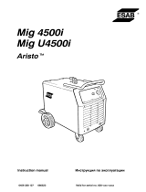 ESAB Mig U4500i User manual