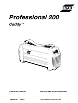 ESAB Professional 200 Caddy User manual