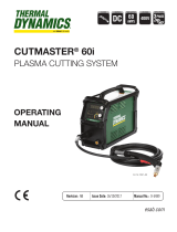 ESAB Thermal Dynamics Cutmaster 60i Plasma Cutting System User manual