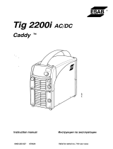 ESAB Tig 2200i AC/DC - Caddy® Tig 2200i AC/DC User manual