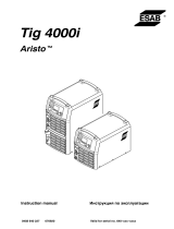 ESAB Tig 4000i User manual